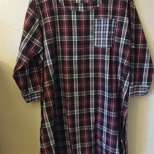 Brand New Plaid Tunic